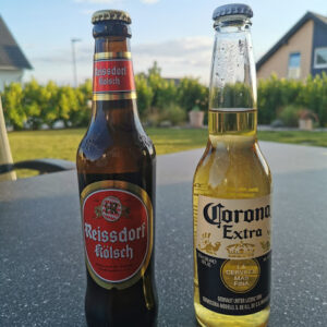 cerveza alemana y mexicana